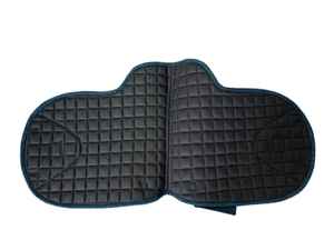 Tapis de selle équestre matelassé en coton rose pailleté de qualité supérieure, absorption des chocs, logo personnalisé, pour l'équitation - Product Image 5