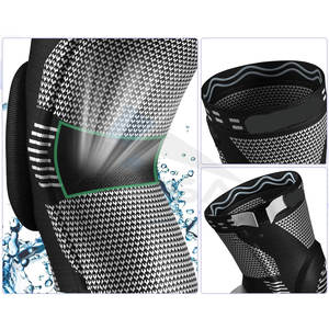 Genouillères pour soulager la douleur au genou, genouillères de compression avec coussin en gel pour la rotule et stabilisateurs latéraux, soutien du genou - Product Image 3