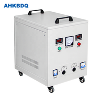 Convertisseur monophasé vers triphasé AHK 10KVA 5KVA 220V vers 380V 220V 50Hz, convertisseur de phase rotatif efficace pour CNC industriel
