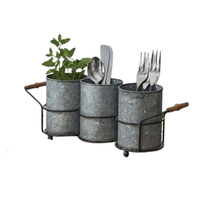 Support de rangement en fer galvanisé robuste, écologique et alimentaire, sur mesure, nouveau style, pour ustensiles de cuisine et outils métalliques - Product Image 1