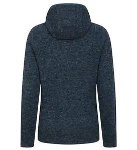 Sudadera con capucha de lana para mujer con cremallera completa de calidad superior Jersey acogedor y cómodo Ideal para clima frío y trajes de moda - Product Image 3