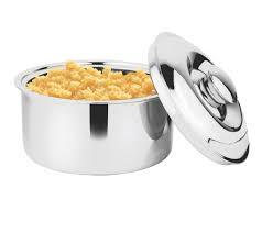 Casserole de luxe en acier inoxydable au design martelé idéale pour les cuisines élégantes et les repas élégants - Product Image 3