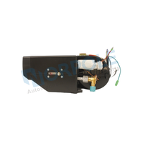 BEU 848L (noir) Universal Underdash AC Climatisation Refroidissement et chauffage pour voitures et camions Unité d'évaporateur automatique