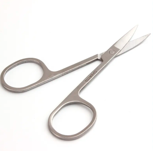 Herramienta de belleza personalizada profesional, tijeras de manicura, pinza de cutícula curvada de cerámica para eliminación de piel muerta, cuidado de uñas, acero inoxidable - Product Image 2