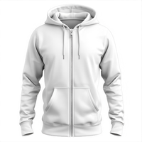 Sweat à capuche unisexe personnalisé en polaire avec poche pour l'hiver |   Options d'impression et de broderie de logo OEM/ODM |   370g Polyester/Nylon Imperméable