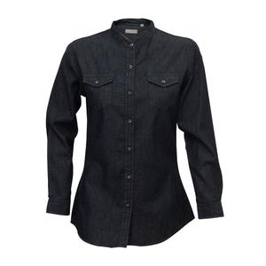 Denim <b>Shirts</b> Wholesale Durable Plain Style Comfortable Woman Outdoor <b>Shirts</b> 2023 - Product Image 3