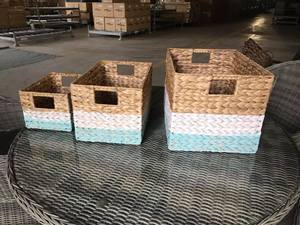 Panier en jacinthe d'eau pour la décoration de la maison, fabriqué au vietnam avec une haute qualité et une livraison rapide - Product Image 2