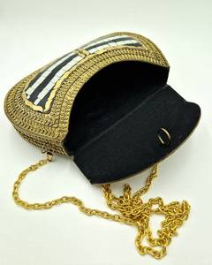 Bolsa de Mano de Lona con Mosaico y Bordado Personalizado, Estilo Indio, para Viajes, Fiestas y Bodas - Product Image 3