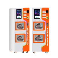 Machine de nettoyage de casques à prix d'usine, distributeur automatique de nettoyage de casques de moto, machines de nettoyage de casques de vélo personnalisées