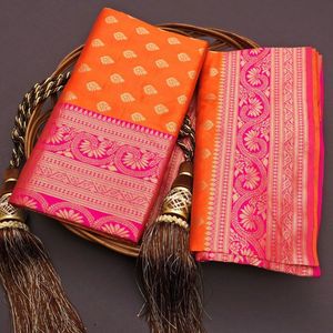 Nouveau à la mode Lichi soie Saree Blouse économique Bollywood Style indien femmes fête porter Viscose en gros pour l'été hiver - Product Image 1