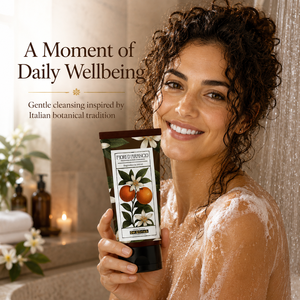 Gel douche et nettoyant corporel Ulrich à la fleur d'oranger 200 ml, hydratant, à la glycérine, parfumé, pour femmes, fabriqué en Italie, peau normale, adultes - Product Image 2