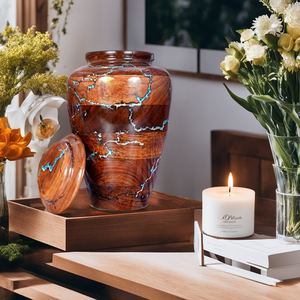 Best <b>Urn</b> for Human ashes <b>Large</b> Adult for Ashes Personalized Burial for Funeral adult solid cremation plain funeral human <b>urns</b> - Product Image 4