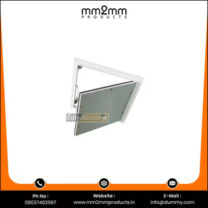 กรอบอลูมิเนียมเคลือบด้วยผงสีขาวทุกขนาดแผงเข้าถึงได้ง่ายกระเบื้องฝ้าเพดานแบบสี่เหลี่ยมกันความชื้นสำหรับอพาร์ทเมนต์ - Product Image 2