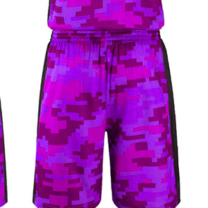 Uniforme de baloncesto de secado rápido para adultos Diseño único Ropa deportiva Logotipo impreso Nuevo modelo Jerseys Pantalones cortos Baloncesto transpirable - Product Image 4