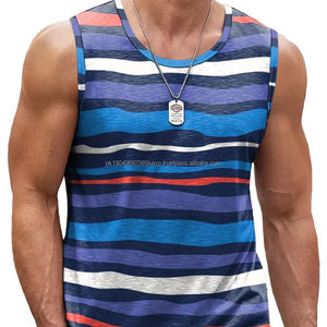 Camiseta sin Mangas Casual para Hombre, Diseño y Talla Personalizados para Uso Deportivo a un Precio Accesible - Product Image 1