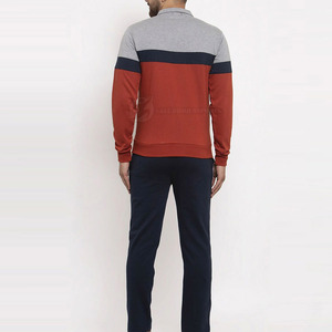 ชุดวิ่งออกกำลังกายสำหรับผู้ชายคุณภาพสูงสำหรับฤดูหนาว สวมใส่สบาย น้ำหนักเบา ซิปยาวเต็มตัว เอวยางยืด ระบายอากาศได้ดี แห้งเร็ว - Product Image 3