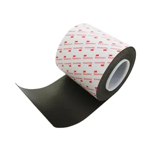 Flexible Neodymium Magnet Sheets Strong 3M Adhesive Backing Magnet Strips Roll Magnetic Tape