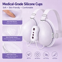 Appareil de massage et de remodelage mammaire sous vide Technology 2026 avec système d'aspiration réglable, machine de soin esthétique à domicile, ventouses en silicone