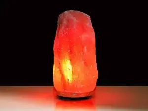 Lampe en sel rouge de l'Himalaya de 2 à 25 kg, lampe en sel naturel de l'Himalaya, lampe en sel pour la décoration de la maison - Product Image 3