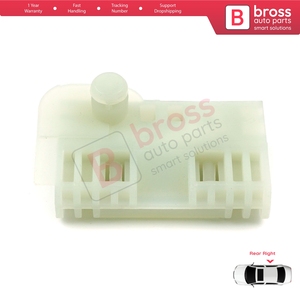 Clips de réparation de lève-vitre arrière droit BWR1047 pour Clio MK3 BR CR KR SR 2005-2014 5 portes 8200291153 - Product Image 5