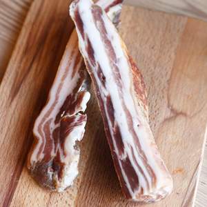 Produit italien, Cubetti di pancetta affumicata (pancetta fumé en dés, paquet de deux 2x70 gr.) - Product Image 3