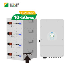 Batterie au lithium 10KWH 51.2V 200AH Empilable Batterie Lifepo4 Fonction d'équilibrage actif - Product Image 2