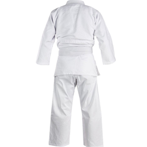 ชุดกีฬายูโด2ชิ้นสำหรับผู้ใหญ่ชุด2ชิ้นผ้าคอตตอนน้ำหนักเบาแบบรูดเอวศิลปะการต่อสู้ชุดยูจิตสึระบายอากาศได้ดี100% - Product Image 2