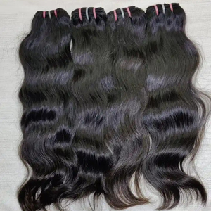 ผมมนุษย์บริสุทธิ์จากเรมี่ชาวอินเดียไม่ผ่านกระบวนการผมต่อ100% ผมดัดลอนทรงหลวมมัดผมลอนลึกแบบไม่ผ่านกระบวนการ - Product Image 1