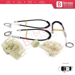 Juego de Reparación de Elevalunas BWR5445 para Puerta Delantera Izquierda, Compatible con Serie 5 F10 F18 F11 4/5 Puertas 2009-2017 51337182131 - Product Image 5