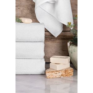 Ensemble de serviettes de bain premium surdimensionnées 90x150 100% coton 450 GSM avec motif rayé pour spas et hôtels - Product Image 2