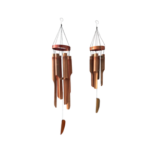 Campanas de Viento Tradicionales de Bambú, Adorno Colgante Natural para Jardín y Hogar - Product Image 6