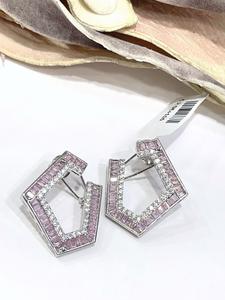 ต่างหูแฟนซีประกายเพทายสุดหรูต่างหูผู้หญิงหรูหราสำหรับใส่ไปงานปาร์ตี้เครื่องประดับแฟชั่นประดับด้วยหินเพทายสำหรับเป็นของขวัญ - Product Image 3