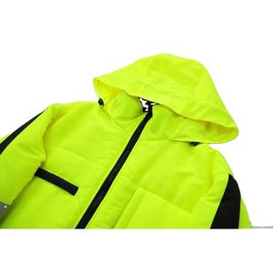 Chaquetas de seguridad vial reflectantes de seguridad de invierno reflectantes para empleados de construcción en precio al por mayor con trabajo personalizado - Product Image 5