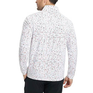 Veste de sport à demi-zip pour homme, sublimation, évacuation de l'humidité, performance, pour les sports de plein air - Product Image 5