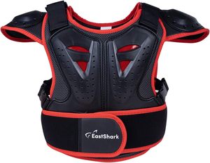 Chaqueta blindada transpirable para carreras callejeras para hombre con Bandana aleatoria Chaleco de armadura para bicicleta y motocicleta para niños Técnicas impresas - Product Image 1