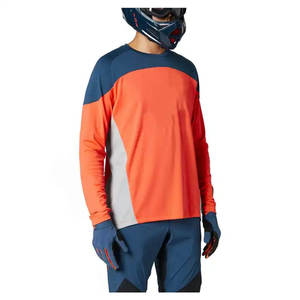 Maillot de motocross maillot de sublimation personnalisé maillot en tissu de maille pour VTT MX et cyclisme avec 100% polyester personnalisé pour hommes - Product Image 6
