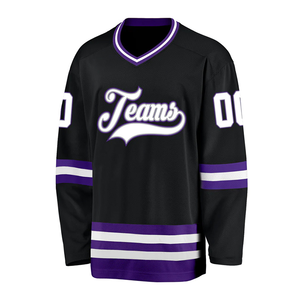 Men's Custom Logo Hockey Jersey Printed Sublimation Logo Design Youth College Team Ice Hockey Jersey for Mens - Product Image 6