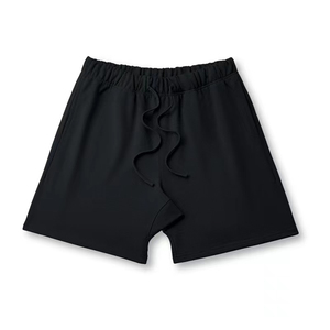 Short lavable à l'acide pour hommes, short vintage personnalisé en molleton de styles strass et imprimé en coton lourd - Product Image 1