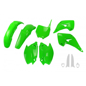 Verde 026 Kit di plastica completa per Kawasaki KX 250 2003-2003 modello include carenatura faro per motocicli - Product Image 1