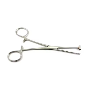 Pinzas profesionales para el tabique Alicates de abrazadera para fórceps para perforación del tabique nasal Instrumentos quirúrgicos de 6" - Product Image 5