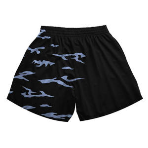 กางเกงขาสั้นสำหรับผู้ชายกางเกงขาสั้นตาข่ายโพลีเอสเตอร์100% คุณภาพสูงสำหรับฤดูร้อนกางเกงขาสั้นพิมพ์ลายหน้าจอพร้อมกระเป๋า - Product Image 2