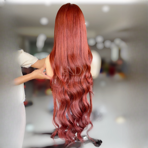 La mejor calidad 100% cabello humano vietnamita pelucas de color ondulado hermosas pelucas para mujeres negras - Product Image 3