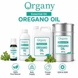 Aceite de Orégano Turco 100% Puro y Orgánico, Origanum Onites, Destilado al Vapor, Rico en Carvacrol, Venta al Por Mayor, Etiqueta Privada - Product Image 1