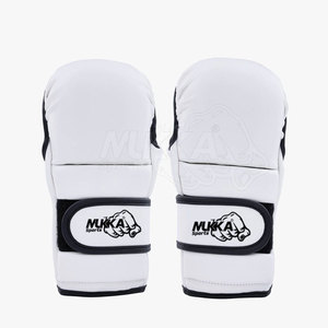 High Quality Leather Shooting <b>Gloves</b> with Customized Logo Moisture Wicking & <b>Lace</b>-Up Closure for Training & Competition - Product Image 4
