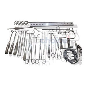 Juego quirúrgico completo para procedimientos de amigdalectomía ENT Juego de instrumentos de amigdalectomía ENT Premium para cirujanos - Product Image 2