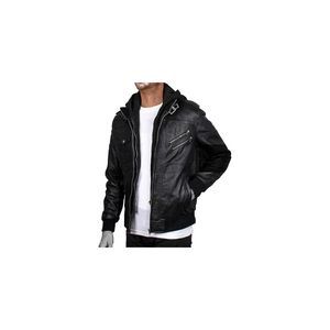 แจ็กเก็ตหนังแท้พรีเมี่ยมสำหรับผู้ชายผลิตจากหนังวัวธรรมชาติ100% เหมาะสำหรับสวมใส่สบายๆหรือเป็นทางการในฤดูใบไม้ผลิและฤดูใบไม้ร่วง - Product Image 5