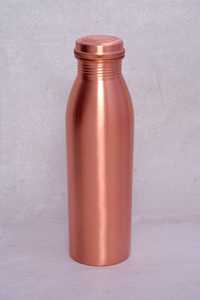 Botella bebedora de cobre Impresión de esmalte Botella de agua de cobre de 950ml Regalo hecho a mano personalizado - Product Image 4