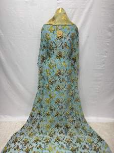 Robe longue pour femme en spandex respirant, à manches longues, à motifs floraux parfumés, brodée, pour l'été, l'automne et l'hiver, Dashiki Maqbal Dirac - Product Image 6