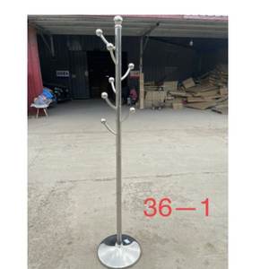 Perchero moderno de acero inoxidable 36903-36-1/2/3/5/6 - Product Image 1