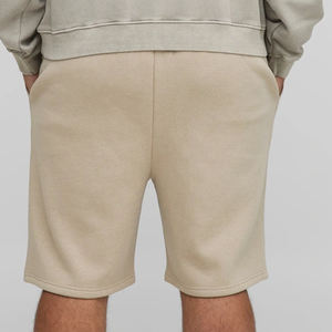 Shorts en jersey décontractés et amples pour hommes, en coton, avec taille élastique réglable et respirant, tenue décontractée 2026 - Product Image 5